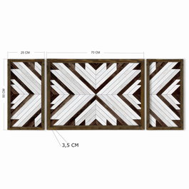 Wallity Cuadro Decorativo Unknown - Conjunto de 3 Piezas